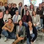 Foto di gruppo con le partecipanti e le relatrici di Cucinare con Cura
